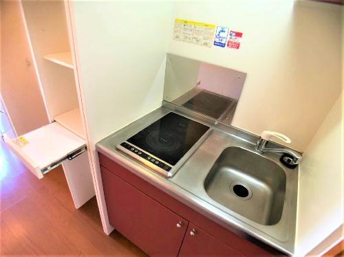 キッチン　施設・仕様は号室により異なる為、現状を優先する。