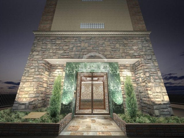 エントランス　スプランディッド安土町　外観