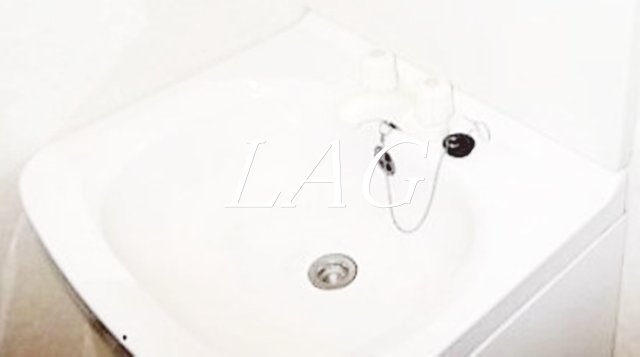 洗面設備　洗面台です。