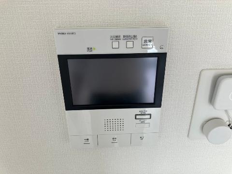 セキュリティ　カメラ付インターホン（イメージ）