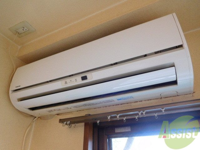 その他設備　新しいエアコンですね！