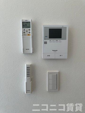 セキュリティ　別号室イメージの為、現状を優先致します。