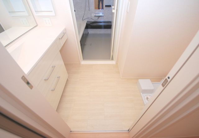 洗面設備　脱衣所