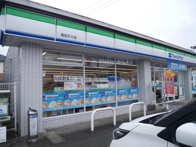 コンビニ　ファミリーマート高知万々店（コンビニ）まで313m