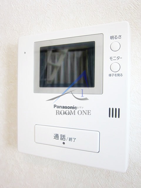 セキュリティ　モニター付きインターホンです。