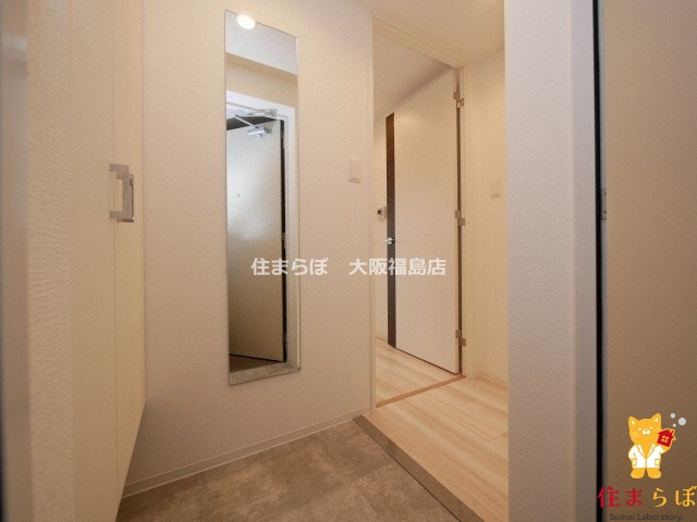 玄関　出入りのしやすさを確認