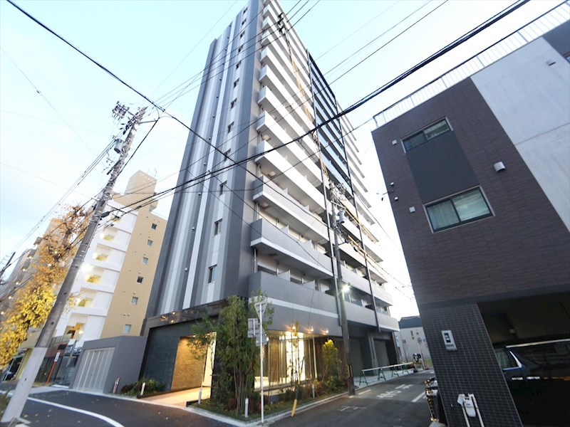 建物外観　外観　オートロック　宅配ＢＯＸ　防犯カメラ