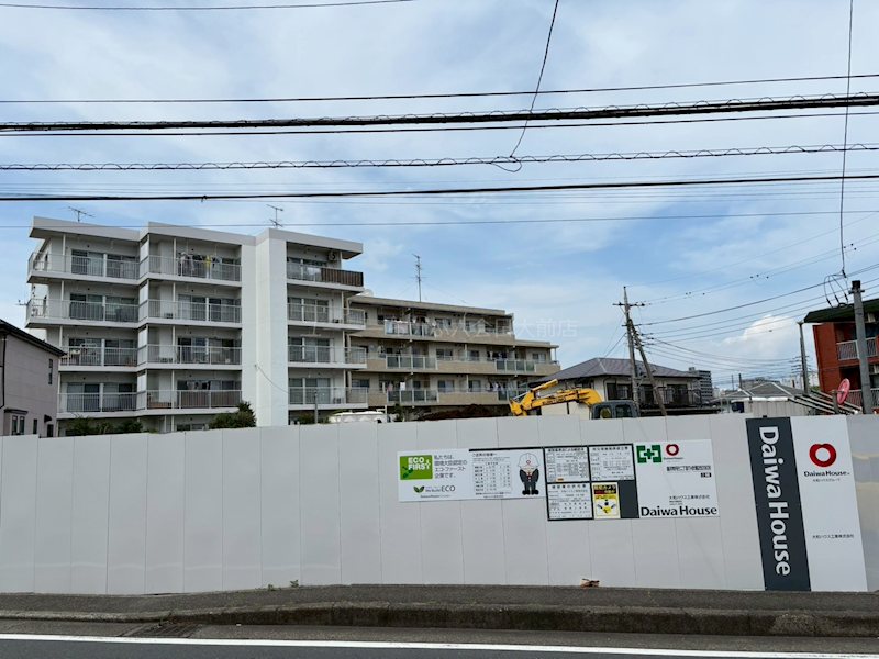 トイレ　建築中