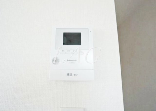 セキュリティ　モニター付きインターフォンです。