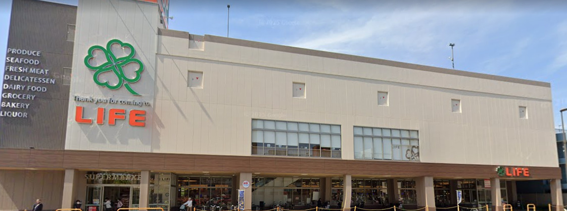 銀行　ローソン銀行ATM ライフコーポレーション 夙川店共同出張所（銀行）まで428m