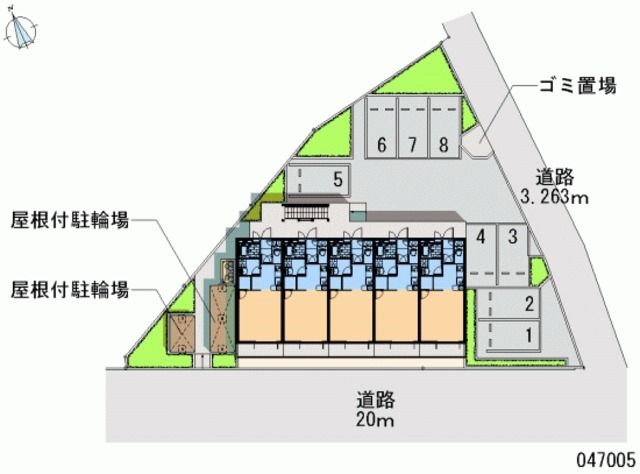 駐車場　☆配置図面☆