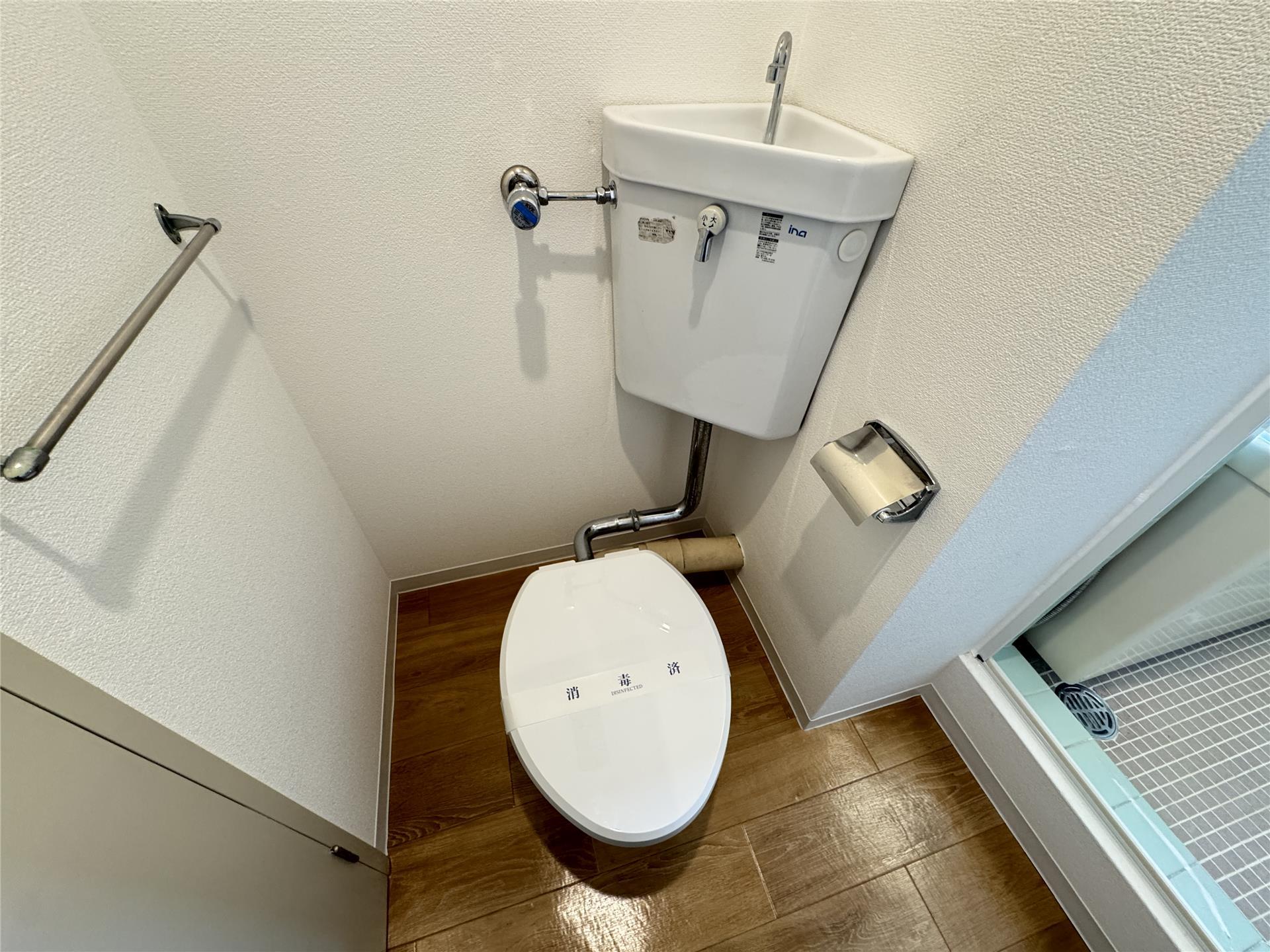 トイレ　水洗トイレです。