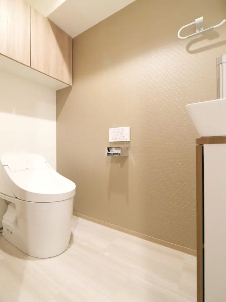 トイレ　清潔感のあるトイレです