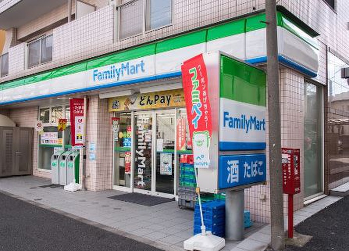 コンビニ　ファミリーマート 世田谷淡島通り店（コンビニ）まで309m