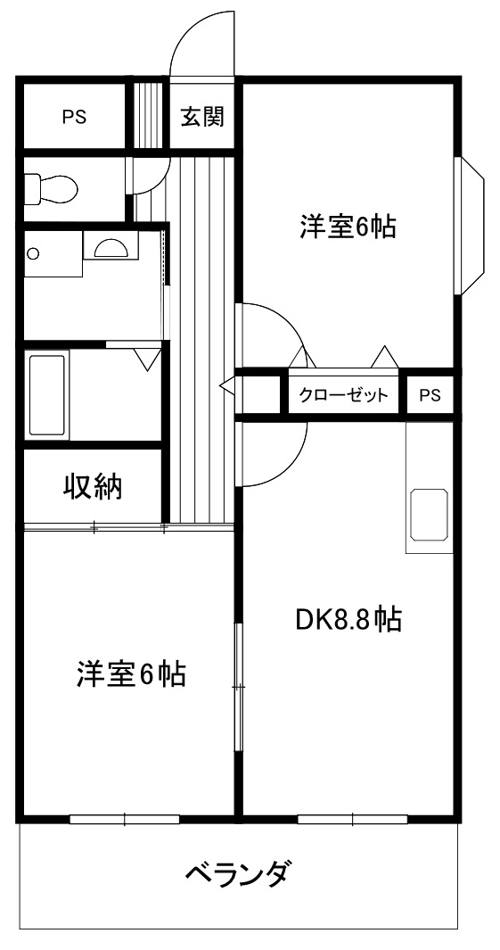 OHYAMA96ビルの間取り写真