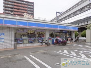 コンビニ　ローソン 沢良宜西一丁目店（コンビニ）まで100m