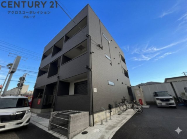 建物外観　敷地内に自転車置き場あります！