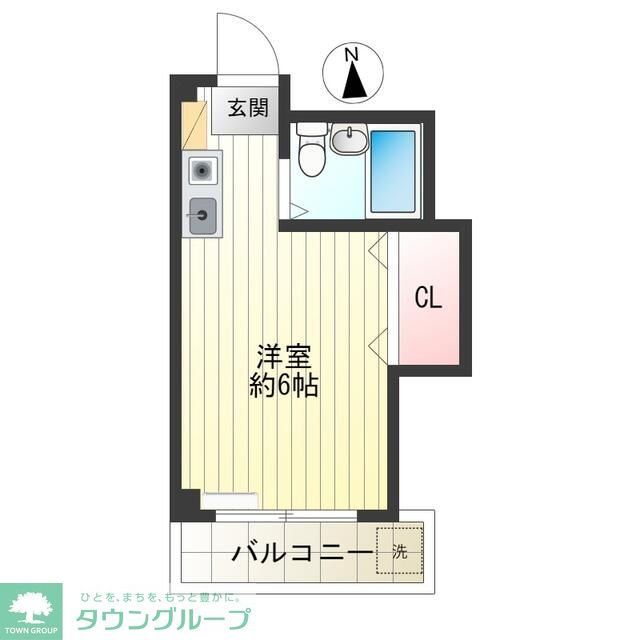 ベルナール栗山の間取り写真