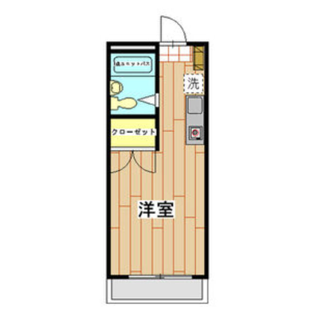 レジデンス小川の間取り写真
