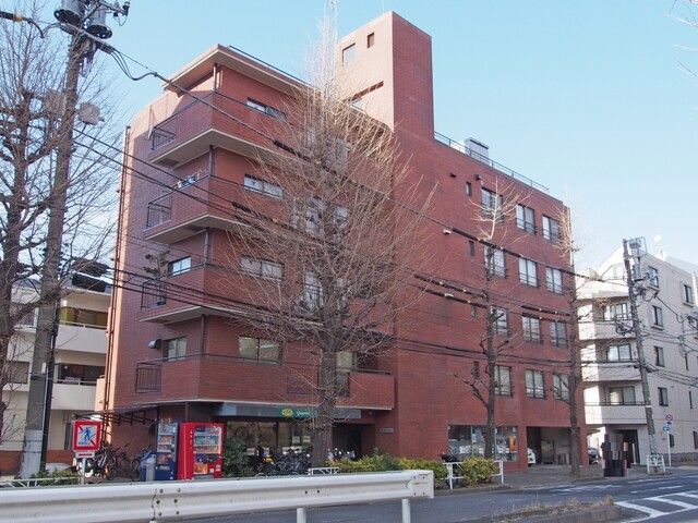 小田急線 参宮橋駅 徒歩6分 5階建 築49年の外観写真