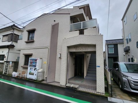 北総線 新柴又駅 徒歩6分 3階建 築39年の外観写真