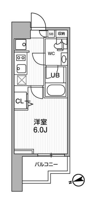 ALTERNA南大井の間取り写真