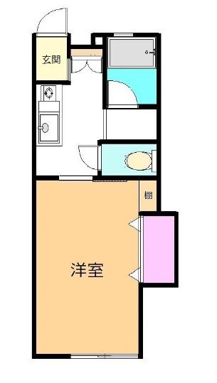 ＪＲ東北本線 船岡駅 徒歩27分 2階建 築25年の間取り写真