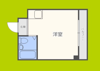YOUハイム北深江の間取り写真