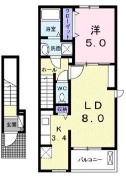 コルージャの間取り写真