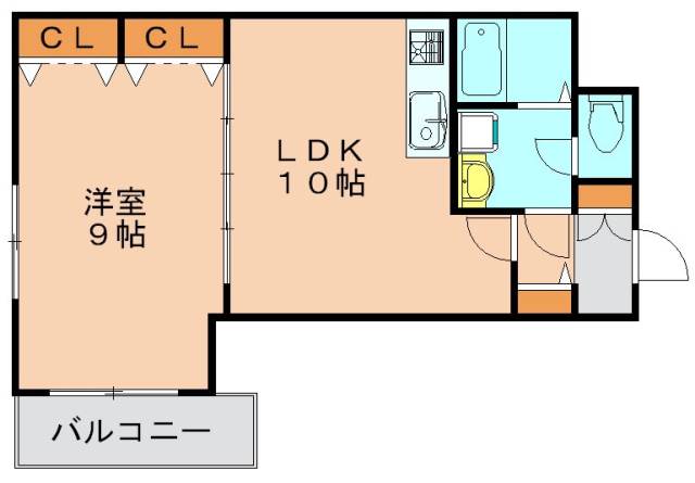 エース五番館の間取り写真