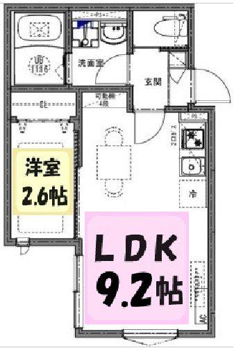 東武野田線 岩槻駅 徒歩5分 3階建 新築の間取り写真