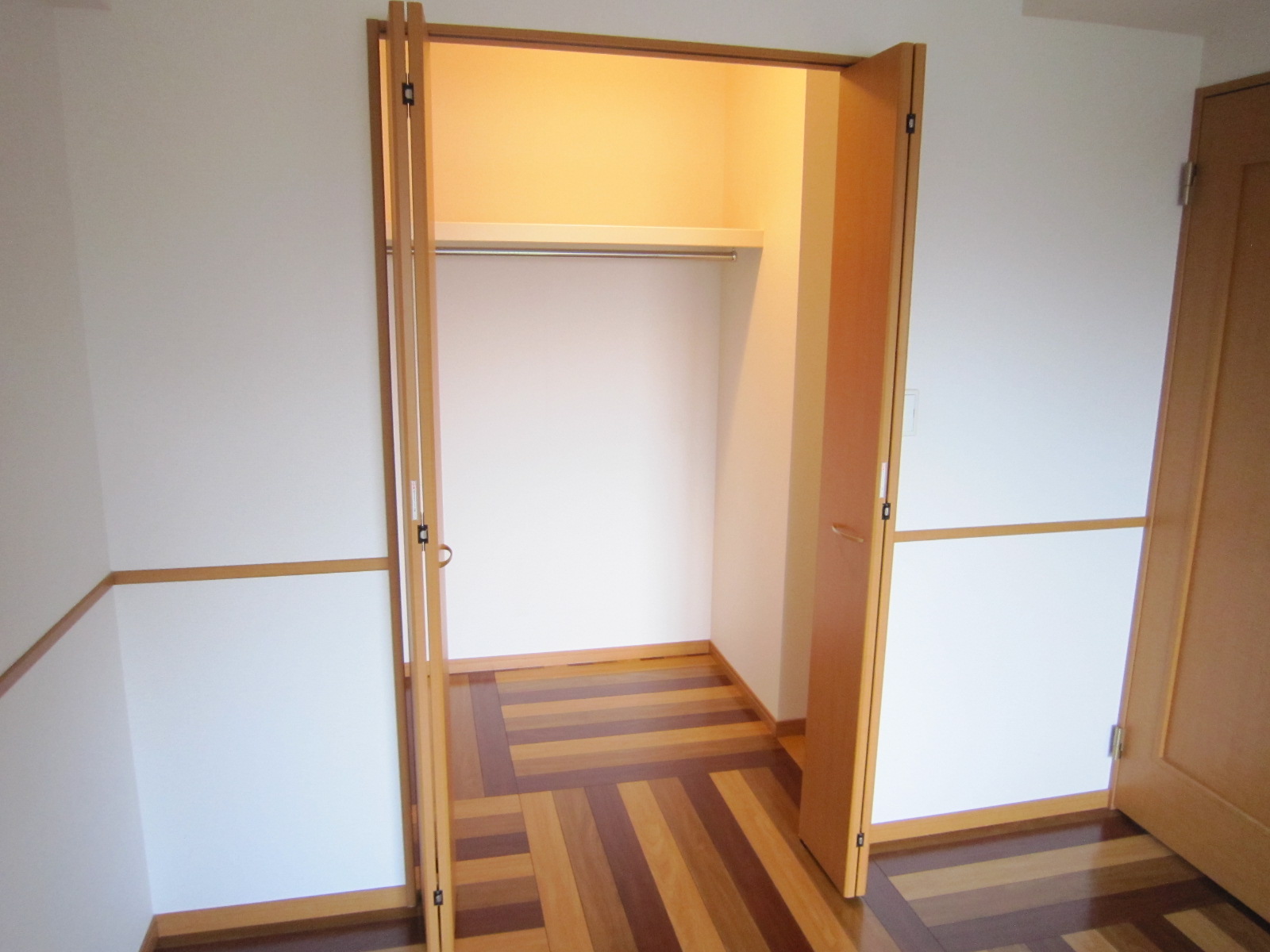 収納　ウォークインクローゼット