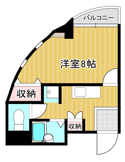 パークシャトーの間取り