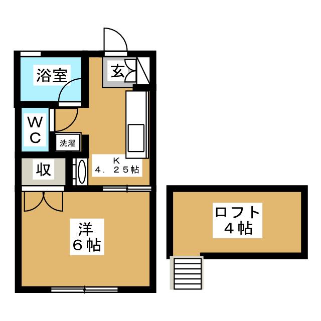 プロパティIの間取り