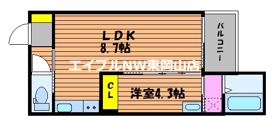 【Lien国富の間取り】