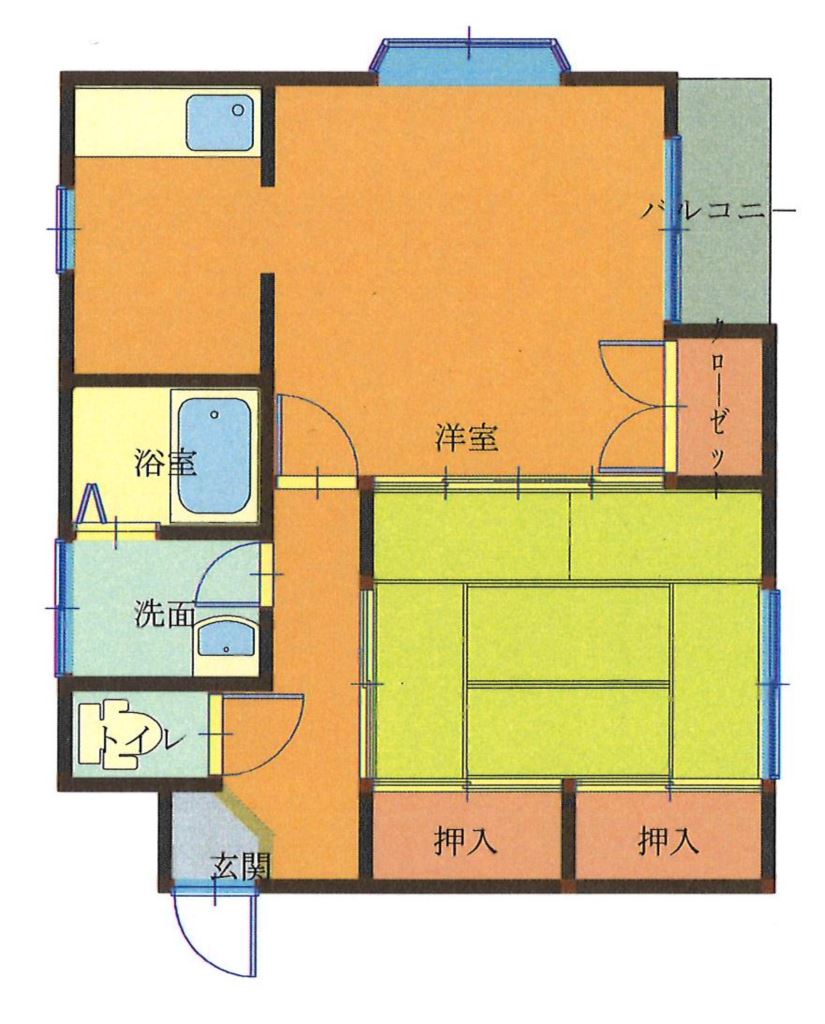 サンジュネスの間取り