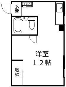 福山ビルの間取り