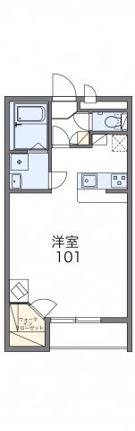 レオパレスエスピナカIIIの間取り