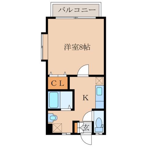 エムハイツ　Ａ棟の間取り