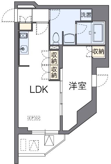 ＬＯＶＩＥ文京音羽の間取り