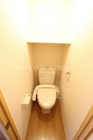 【さいたま市桜区道場のアパートのトイレ】