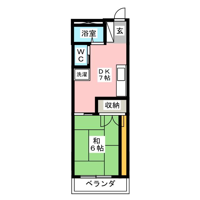 ペガサスビルの間取り