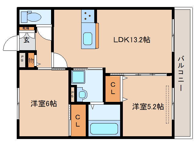 KOJIKA(こじか)の間取り