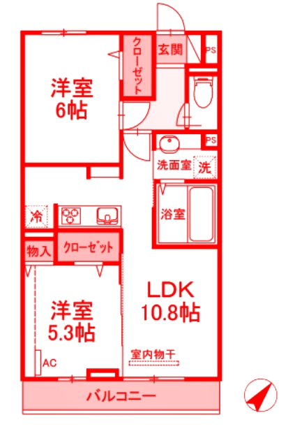 レグルスの間取り