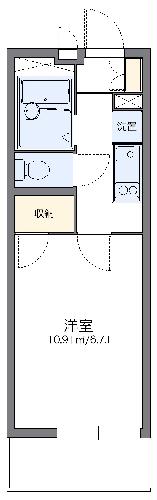 レオパレス京都十条の間取り