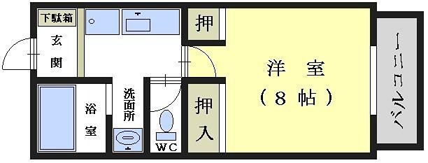 ドゥザーブルIIIの間取り