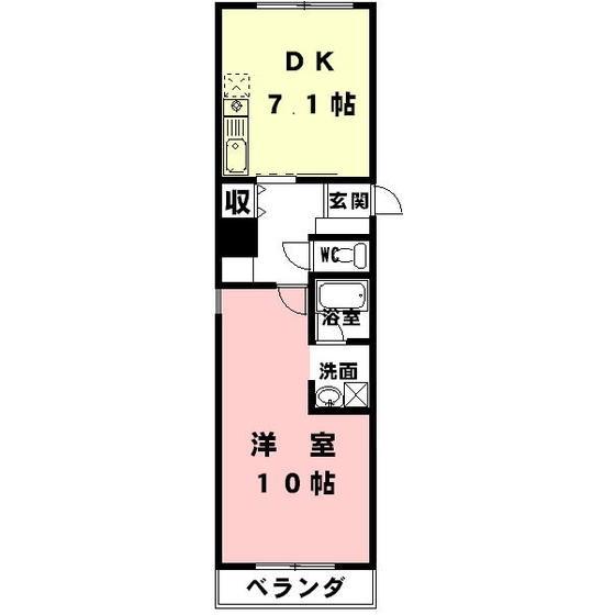 ＨＡＢＩＴＡＴＩＯＮ　Ｌｅ・Ｄｏｍｅの間取り