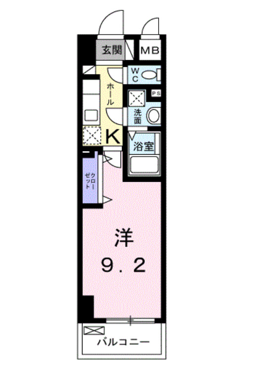 フォーシーズン千葉の間取り