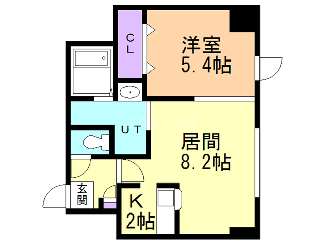 文京台ハイツエクセレントの間取り