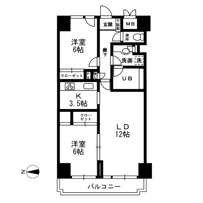 レジディア目白の間取り